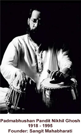 Pandit Nikhil Ghosh Founder of Sangit Mahabharati